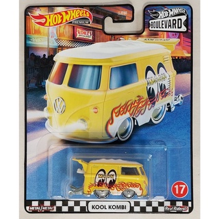 hwz โมเดลรถคูคอมบิขนาดเล็ก Hot wheels Premium Boulevard TM ฮอตวิล 🔅 Kool Kombi Real Rider Moon eyes แพ็คสวย ใหม่พร้อมส่ง