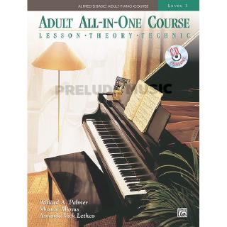 Alfreds Basic Adult All-in-One Course, Book CD 3 00-36617