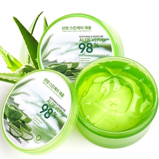 [ราคา 8 บาท วันเดียวเท่านั้น] Moisture Aloe Vera 98% 300ml เจลว่านหางจระเข้