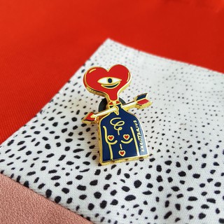 Sagittarius - zodiac enamel brooch / pin เข็มกลัดราศีธนู