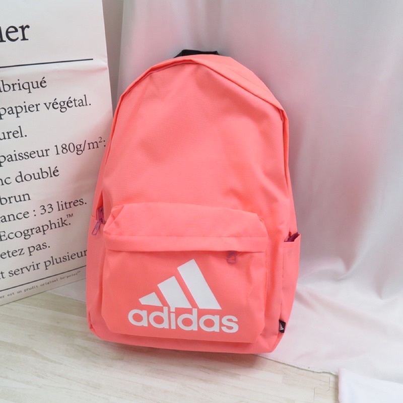 กระเป๋า Adidas สีชมพู ของแท้ ราคาป้าย 900