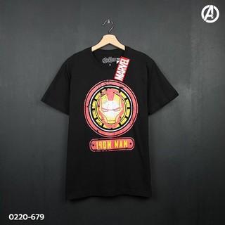 เสื้อยืดลาย ironman marvel ลิขสิทธิ์แท้ (679)