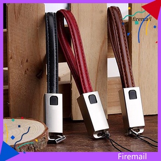 Firemail สายชาร์จความเร็วสูงปลั๊กพวงกุญแจ 8-pin Micro Usb Type-C สําหรับ Android