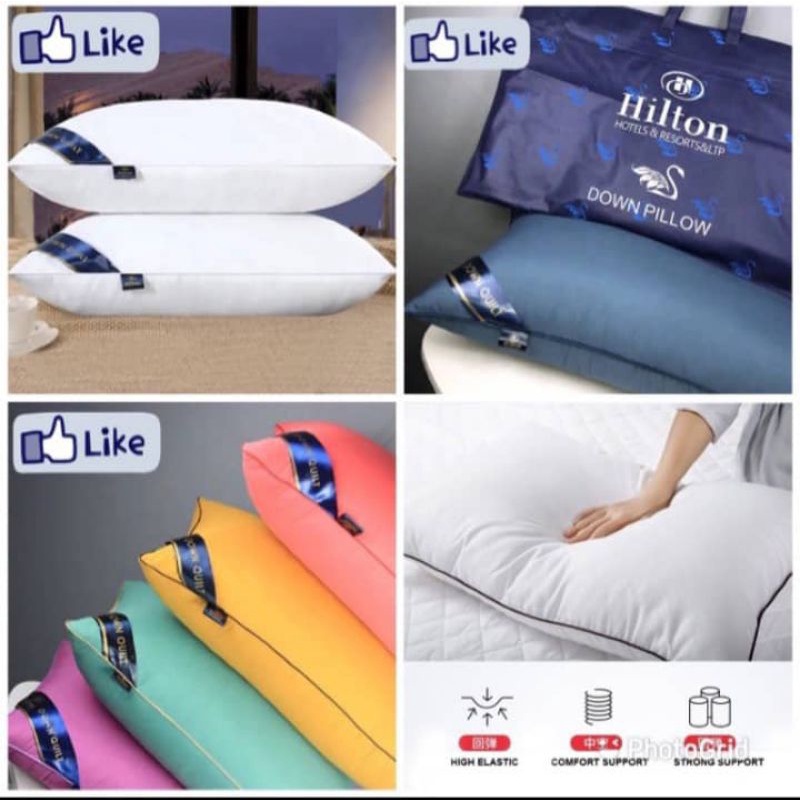 ️ ️ ️ หมอนโรงแรม Bantal Hilton Bantal Viral Bantal Hilton NEW COLOR FREE HILTON WOVEN BAG