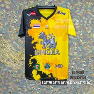เสื้อกีฬา GA02ลายสิงห์คอวี