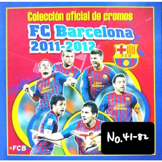 Panini sticker FC Barcelona 2011-12 No.41-82