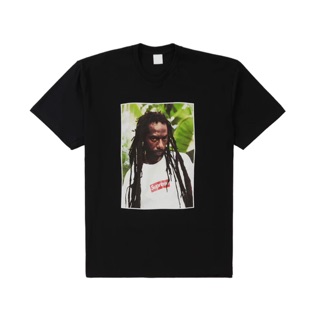 Supreme Buju Banton Tee : Blackสามารถปรับแต่งได้