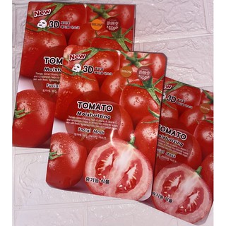 แผ่นมาร์คหน้ามะเขือเทศ (ราคาต่อแผ่น)TOMATO Moisturizing Facial Mask East Skin