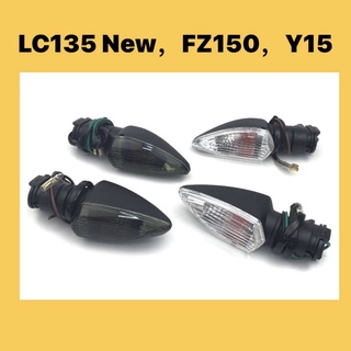 Smoke FZ150 ใหม่ LC135 V4 V5 V6 Y15ZR Y15 LAGENDA115 FI EGO AVANTIZ SOLARIS ชุดสัญญาณเตือน ด้านหลัง