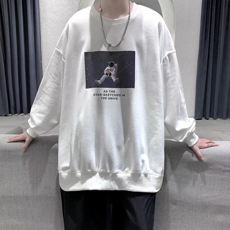 ⚡️ พร้อมส่ง⚡️เสื้อ​กัน​หนาว​ สเวตเตอร์ แขนยาว  ทรง​หลวม​ ใส่สบาย