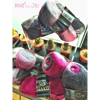 ไหมพรมยี่ห้อ Nako รุ่น Vals/ Yarn for knitting and crochet