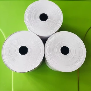 80x80 mm 65gsm แพ็ค 10 ม้วน กระดาษความร้อน กระดาษใบเสร็จ ขนาด thermal paper กระดาษพิมพ์ความ 80x80mm 80*80mm