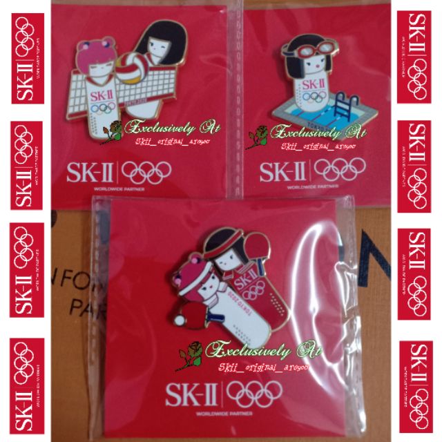 Sk - (II) LIMITED EDITION TOKYO DOLL OLYMPIC 2020 PIN BroCH