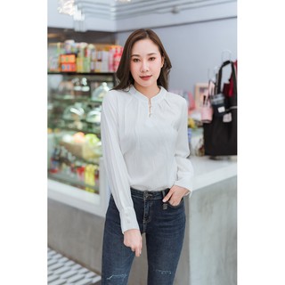 4029-W เสื้อเชิ้ตFashion สไตล์ working woman