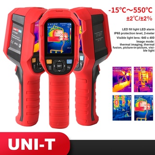 กล้องถ่ายภาพความร้อน UNI-T UTi120S UTi85A UTi165A UTi260B Industrial Infrared Thermal Imager Power Equipment/Air Conditioning Temperature Screening