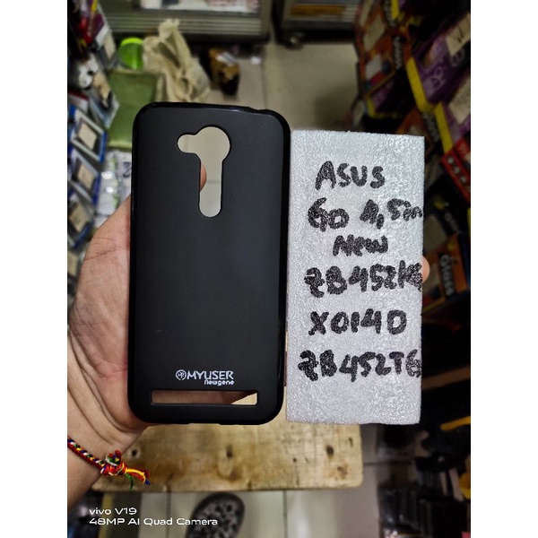ASUS ZENFONE GO 4.5IN NEW/ ZB452KG / ZB452TG / X014D กระจกนิรภัยกระจกใสและ softcase