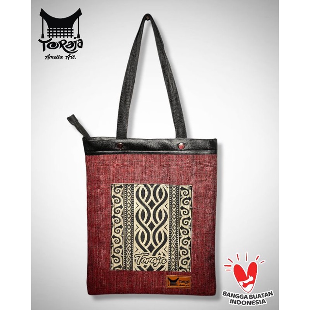 TORAJA CREATION TOTEBAG BY AMELIA ART TORAJA