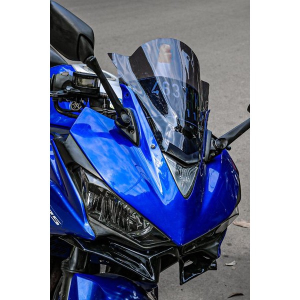 กระบังหน้า R25 WINDSHIELD R25 MIKA YAMAHA R25 MIRROR R25 GLASS R25 WINGLET FENDER R25