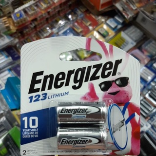 ถ่าน Energizer CR123, CR123A, CR17345 Lithium  3V ของใหม่ ของแท้บริษัท