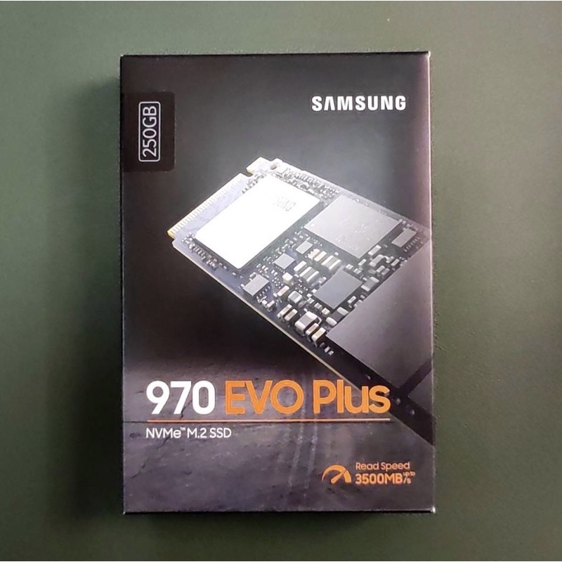 SAMSUNG 970 EVO PLUS PCIe/NVMe M.2 250 GB 2280 (MZ-V7S250BW)