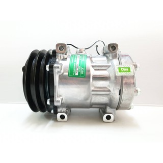 คอมแอร์Isuzu SD7H15 2A 12V  4ขา ND แปะบน คอมเพรสเซอร์ อีซูซุดราก้อน 2800 เทอร์โบ compressor air