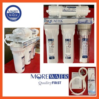 เครื่องกรองน้ำ เครื่องกรอง ไส้กรอง น้ำดื่ม AQUATEK USA เครื่องกรอง 5 ขั้นตอน UF (รับประกัน 1 ปี)