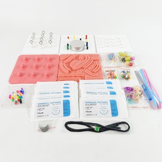 ℗✾❈Laparoscopic Simulator Set Module For Nurse Students Laparoscopy Trainer Training Box Surgical Sutures Kit Tools