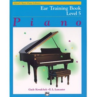 หนังสือเปียโน Alfreds Basic Piano Library: Ear Training Book 5