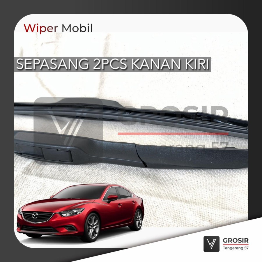 WIPER MAZDA6 MAZDA 6 HYBRID ECO / WIPER MAZDA6 MAZDA 6 HYBRID 2 ชิ้น