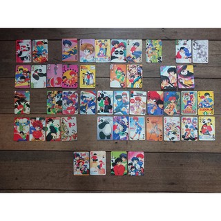 [ของสะสม] การ์ดไพ่ Ranma 1/2 ไอ้หนุ่มกังฟู จากปี 2537-39 ของแท้ไม่ครบ 54 ใบ การ์ตูนอนิเมะ มังงะญี่ปุ่น