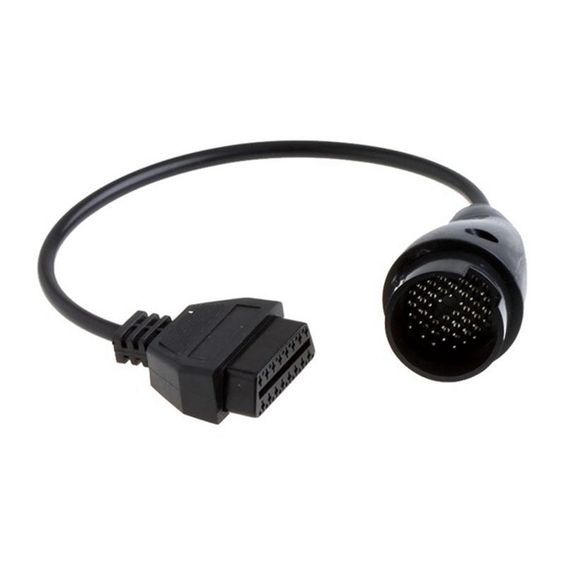 อะแดปเตอร์วินิจฉัย Benz MB 38 Pin to 16 Pin OBD2 OBD II สําหรับเชื่อมต่อ Mercedes 38 Pin OBD 38Pin