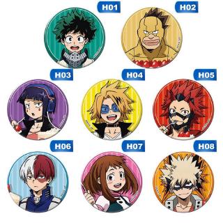 เข็มกลัด my hero academia ติดกระดุม