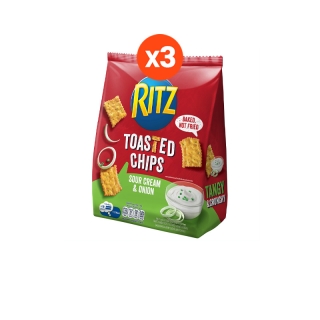 Ritz Toasted Chips Sour Cream 229g x 3