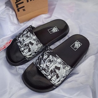 9.9 TEN SENDAL SLOP VANS MARVEL Black SENDAL DISTRO Cool Men 2020 SENDAL VANS original premiun Te