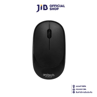 ANITECH MOUSE (เมาส์ไร้สาย) SOFTCLICK W224-BK (BLACK)