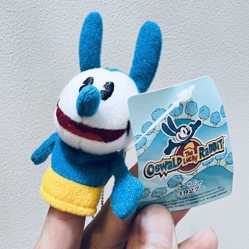 #พวงกุญแจ #ตุ๊กตา #ออสวอล์ด #สวมนิ้ว #หายากมากๆ #ป้ายห้อย #Oswald #The #Lucky #Rabbit #Since #1927 #