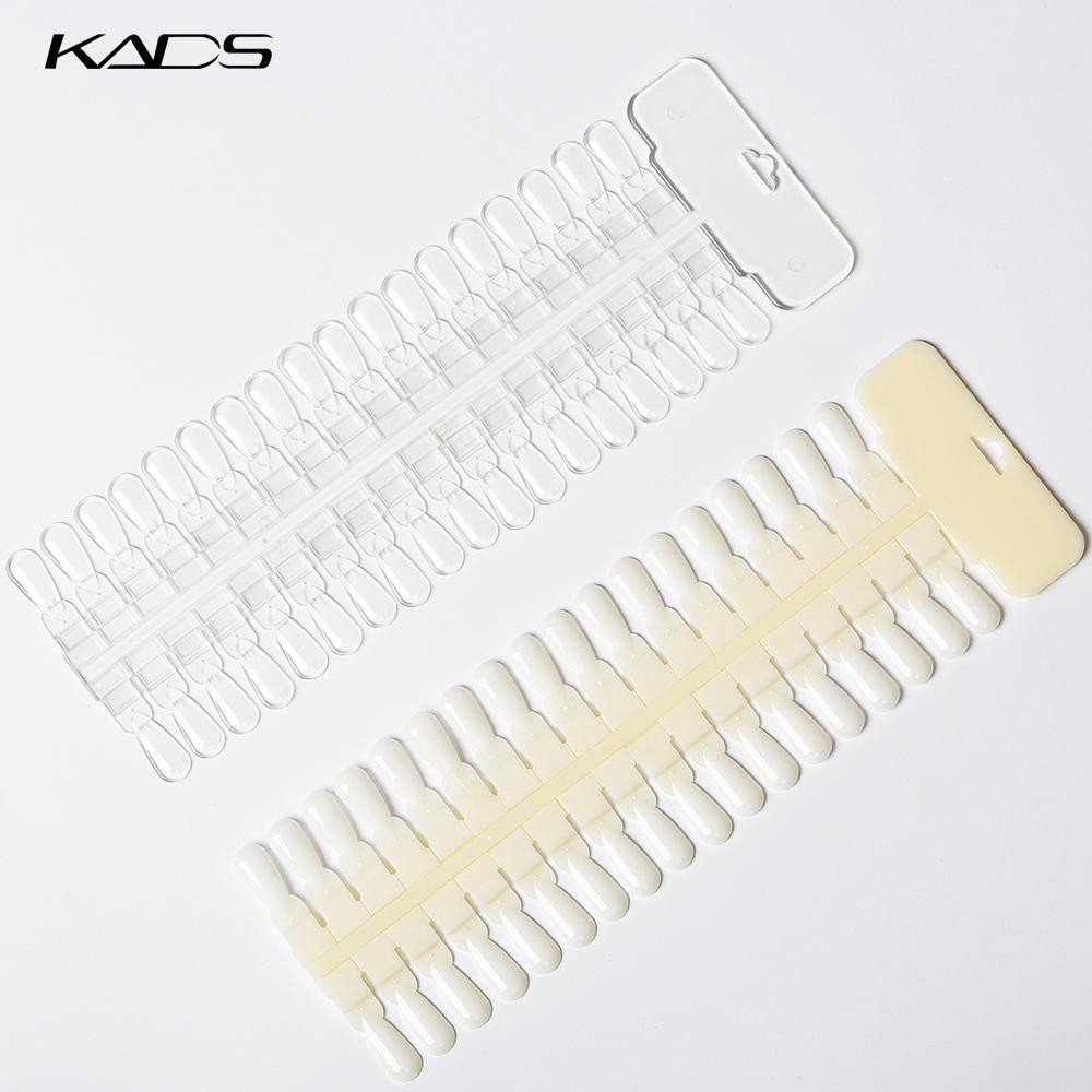 Kads เล็บปลอม เล็บปลอม 36 ชิ้น แสดงแผนภูมิ เล็บเจลยูวี โปแลนด์ แผนภูมิสี ฝึกฝน เครื่องมืออะคริลิคปลอม