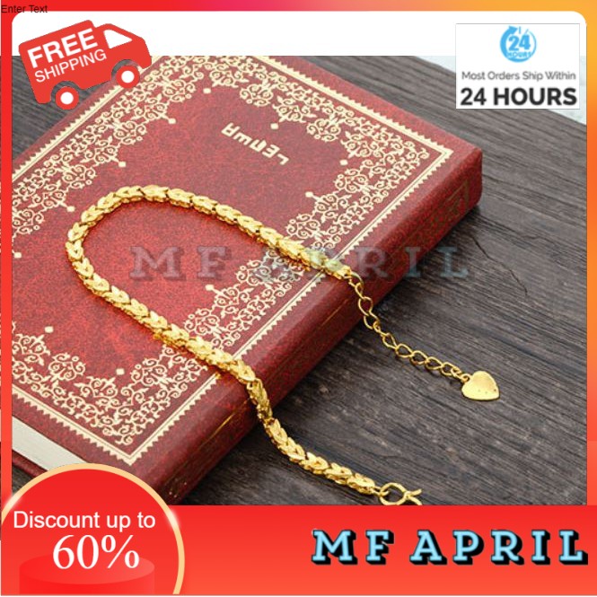 EMAS KOREA - หัวใจ GELANG TANGAN