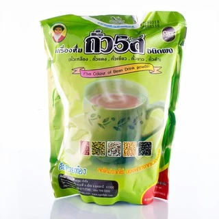 ถั่ว 5 สีชนิดผง แม่อุษา 352 กรัม ( บรรจุ16 ซองเล็ก )