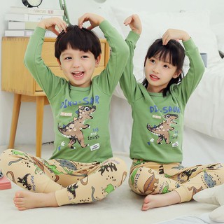 #ชุดนอนเด็ก Kids Pyjamas Set ผ้านิ่มได้เวลาหาชุดนอนนิ่มๆ ใส่สบายๆ ให้ลูกน้อย