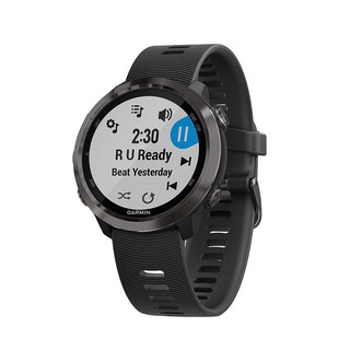 นาฬิกาอัจฉริยะ GARMIN FORERUNNER 645 MUSIC SLATE BAND สีดำ สมาร์ทวอทช์ สมาร์ทวอทช์ กีฬาและฟิตเนส SMART WATCH GARMIN FORE