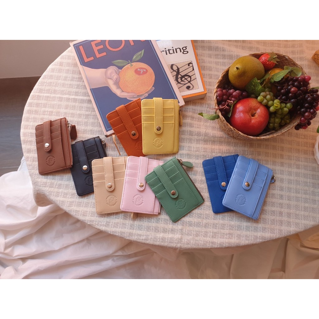 Lodestar card holder bag กระเป๋าใส่บัตร/เหรียญ wallet (พร้อมส่งทุกสี ยกเว้น pink-silver)