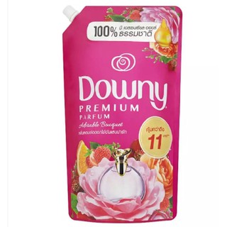 Downy ดาวน์นี่ สีชมพู ผลิตภัณฑ์ปรับผ้านุ่ม กลิ่น หอมช่อดอกไม้อันเเสนน่ารัก ขนาด 1 ลิตร