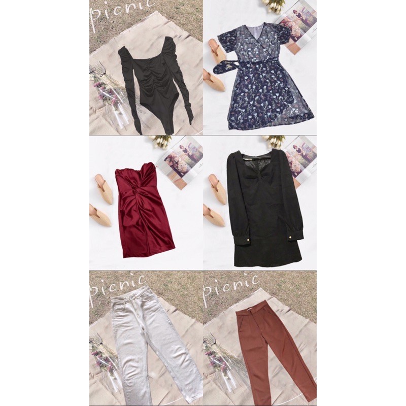 Live เสื้อผ้าแฟชั่นมือ 1/2 เฉพาะlive