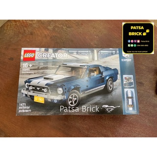 *Patsa Brick* Lego 10265 Ford Mustang กล่องคม มีรอยเส้นจากการขนส่ง(Hard To Find)