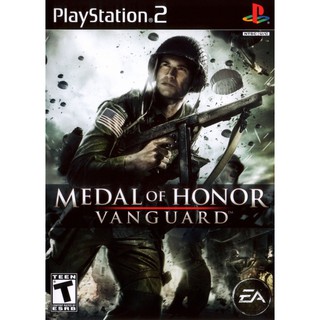 แผ่นเกมส์ PS2 (คุณภาพ) Medal Of Honor Vanguard (USA)