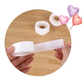 กาวเจล กาวจุดติดลูกโป่ง กาวซิลิโคน(1ม้วนมี 100 จุด) พร้อมส่ง