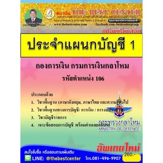 เตรียมสอบนายทหารสัญญาบัตร สำนักงานปลัดกระทรวงกลาโหม (รหัสตำแหน่ง 109)