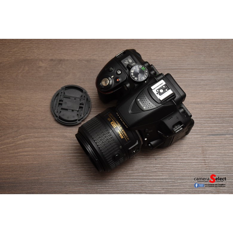 (มือสองสภาพดี)กล้อง Nikon D5300 +เลนส์ AF-S 18-55 VR ii สวย ชัตเตอร์ 1xxxx อดีตประกันศูนย์