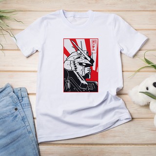 Gundam เสื้อยืดลายหุ่นยนต์ Unisex